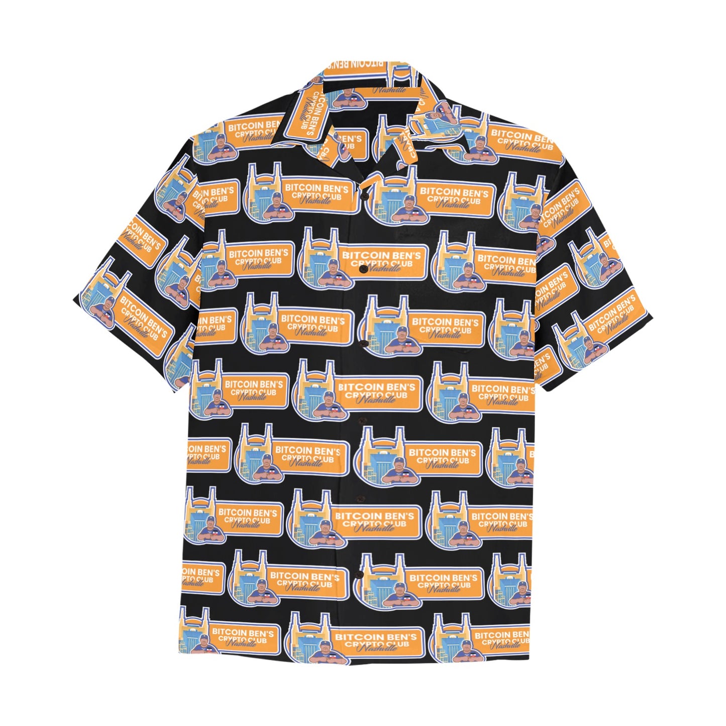 BBCC Nashville Club Horizontal Large Logo Hawaiian Shirt