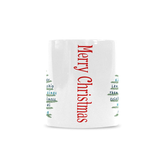 Merry Christmas Tree Mug | Artist-Designed 11 oz Mug