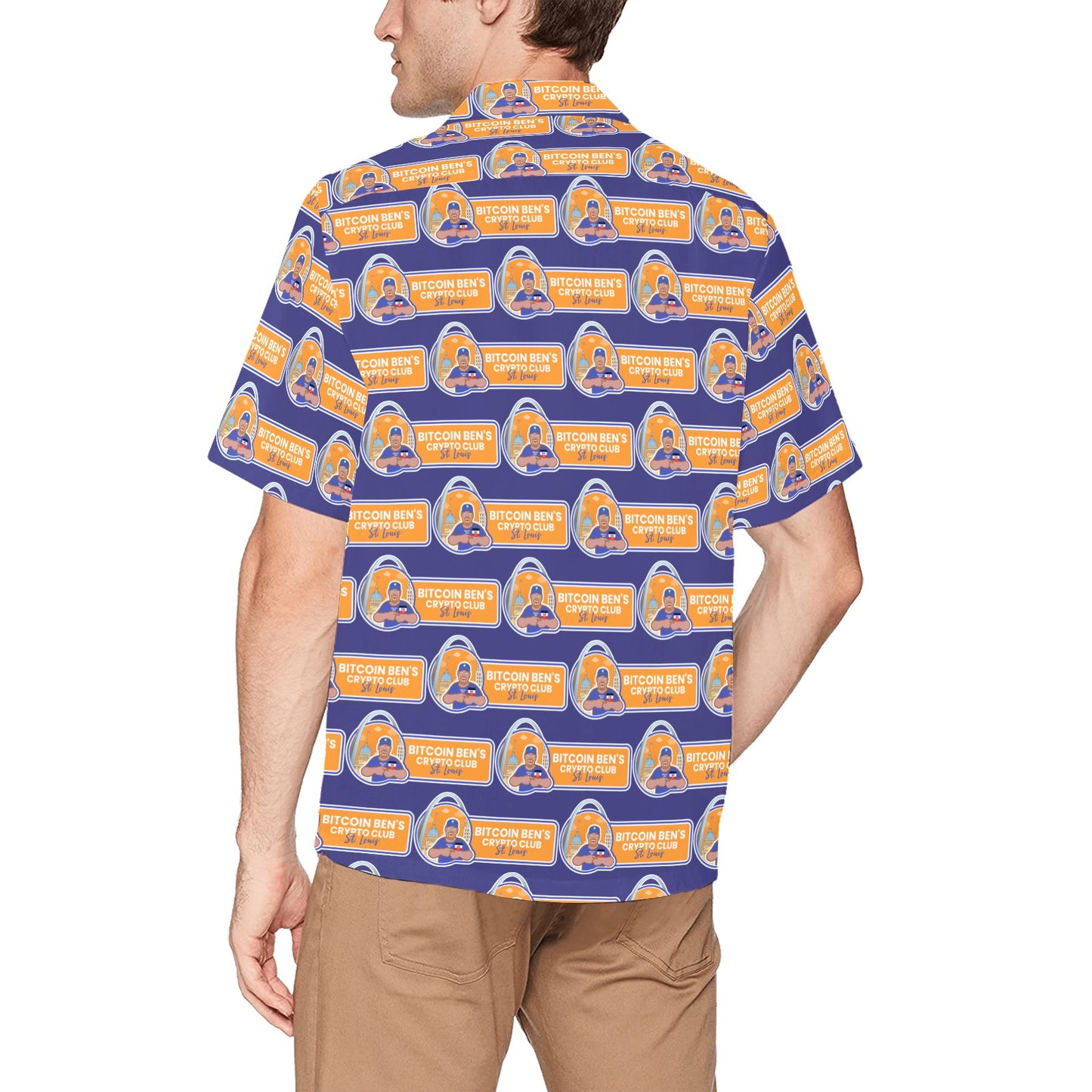 BBCC St Louis Horizontal Logo Hawaiian Shirt