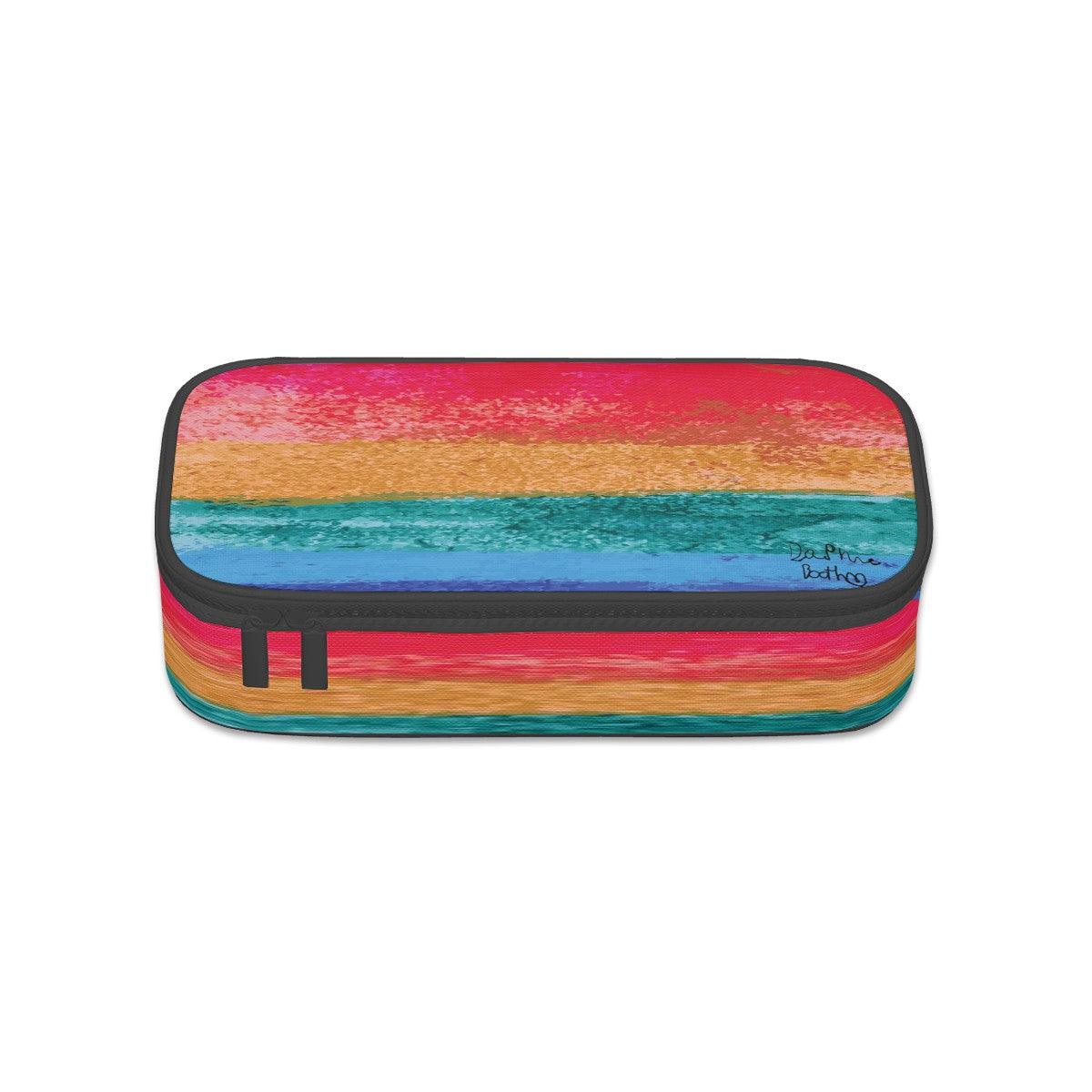 Daphne's Rainbow Surprise Big Pencil Case - Miniaday Designs, LLC.