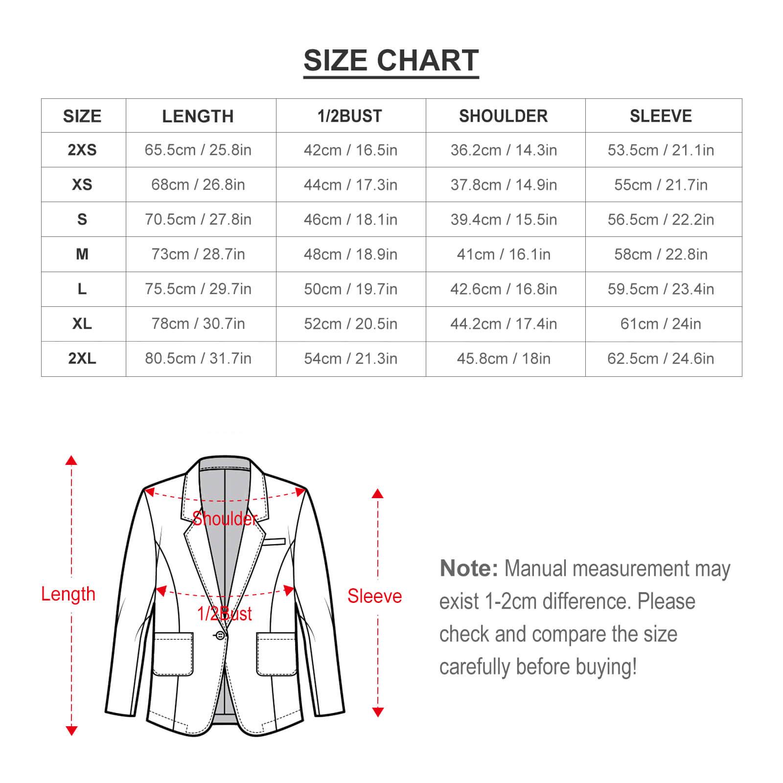 Miniaday Designs Women's Solid Blazer Black - Miniaday Designs, LLC.