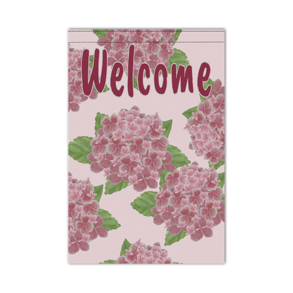 Hydrangea Garden Flags