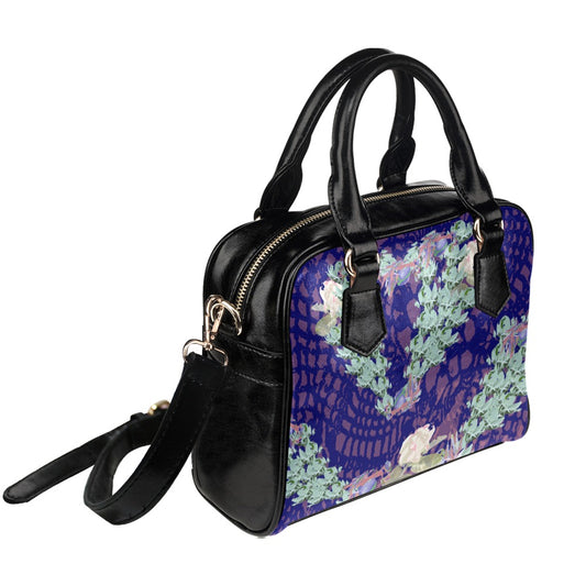 Peace Rose Garden Designer Shoulder Handbag | Original Botanical Art
