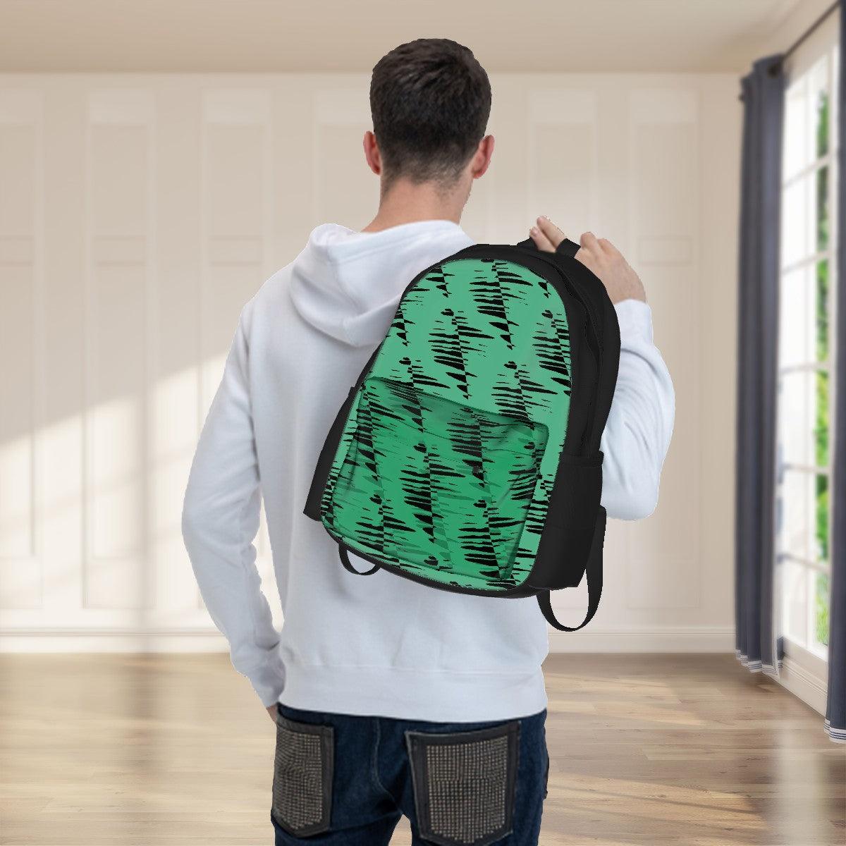 Ryan's Geometric Inspired Laptop Backpack - Miniaday Designs, LLC.