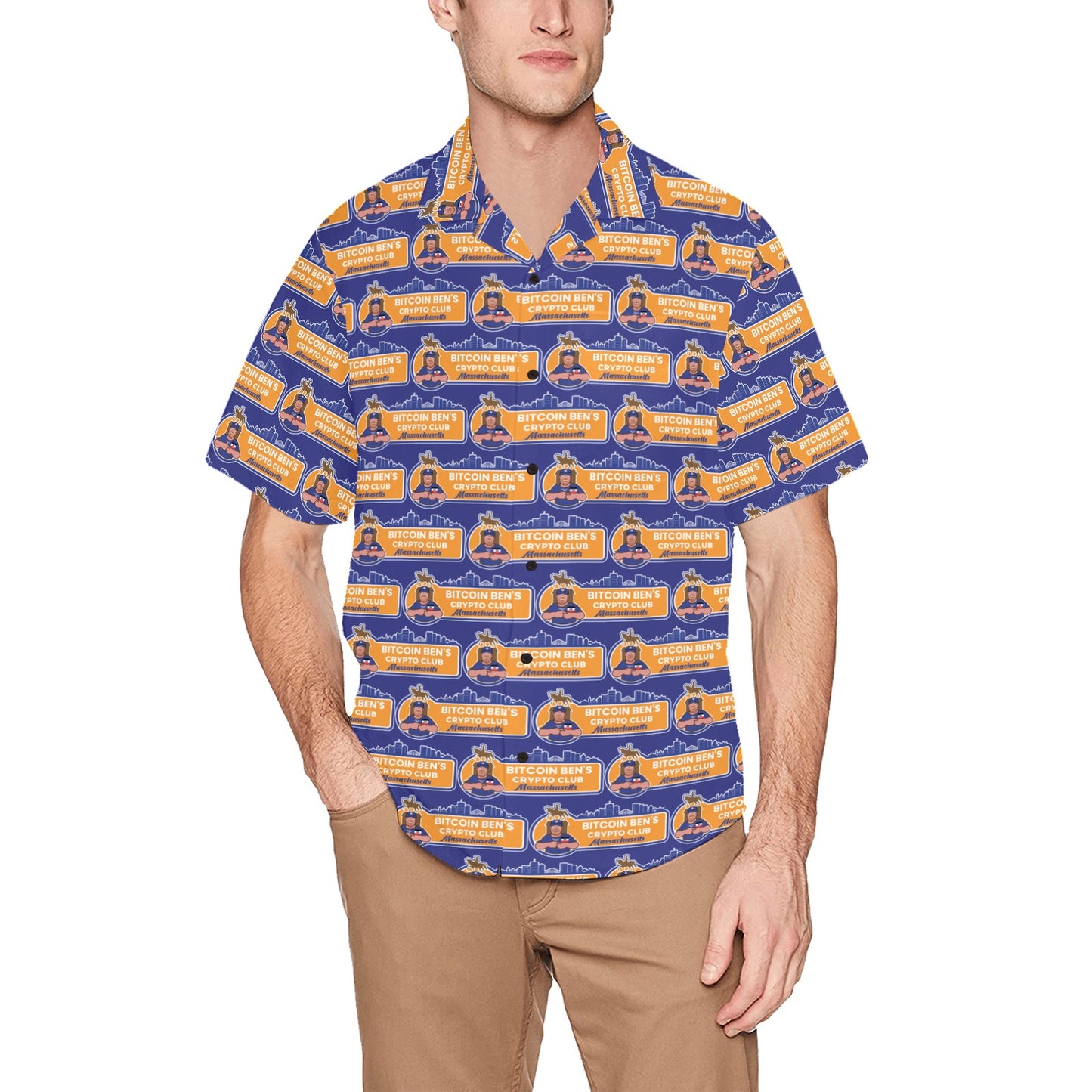 Bitcoin Ben Massachusetts Hawaiian Shirts