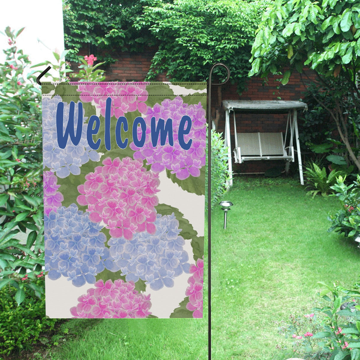 Hydrangea Garden Flags