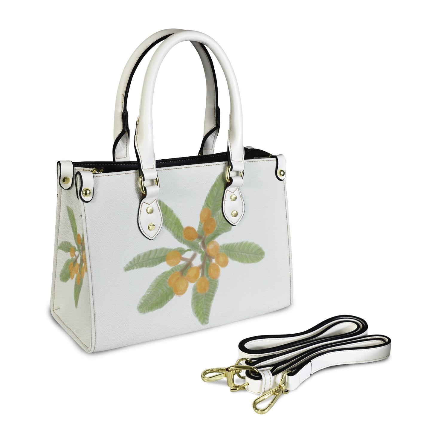 Farmstand Fruit Designer Handbag | Structured Everyday Shoulder Bag