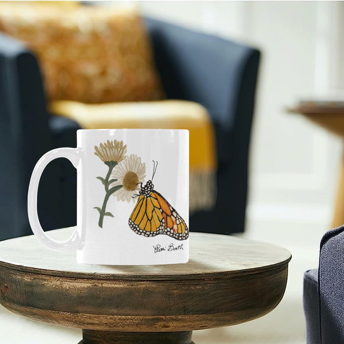 Monarch  Artist Designed Mug- Single Mug Purchase | 11 oz