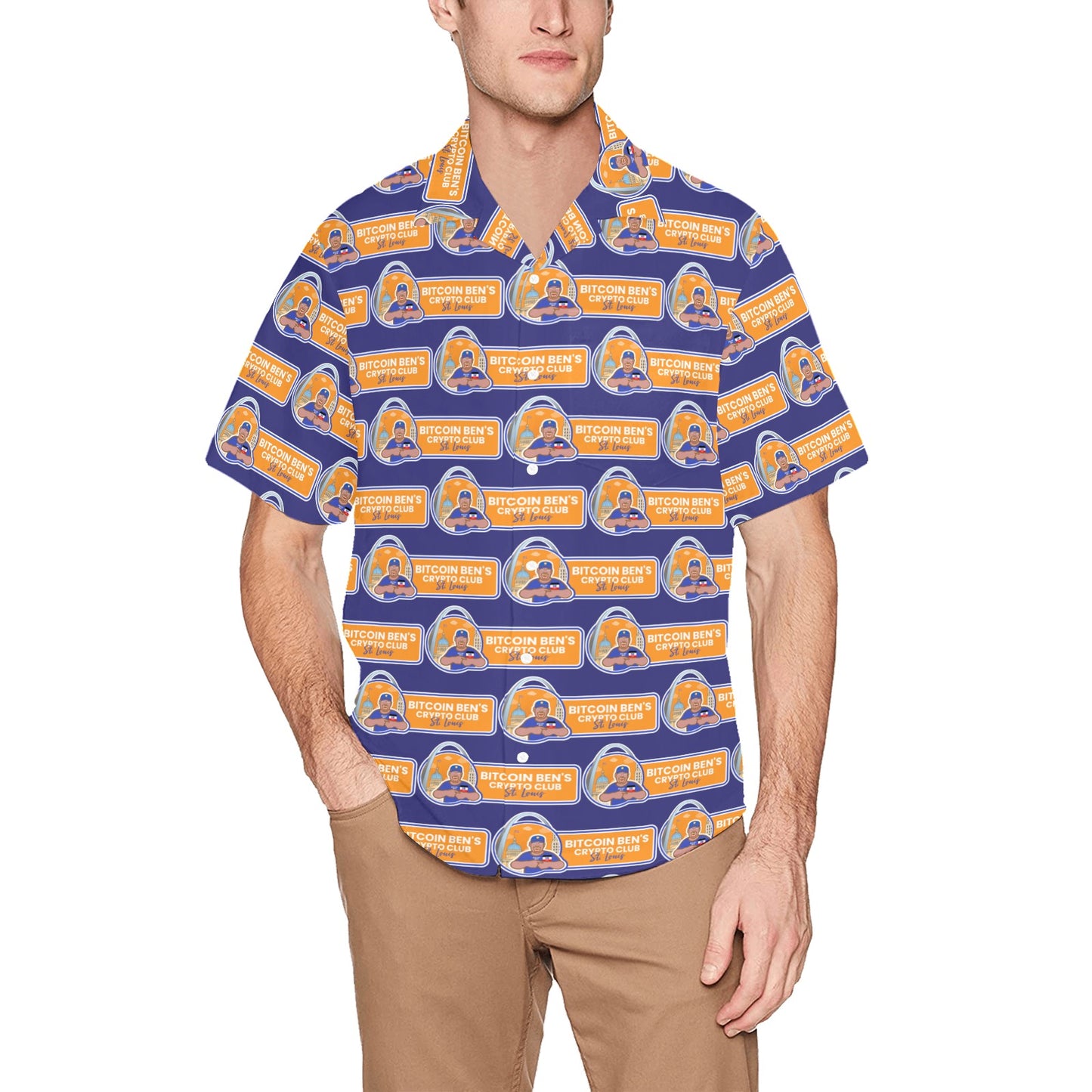 BBCC St Louis Horizontal Logo Hawaiian Shirt