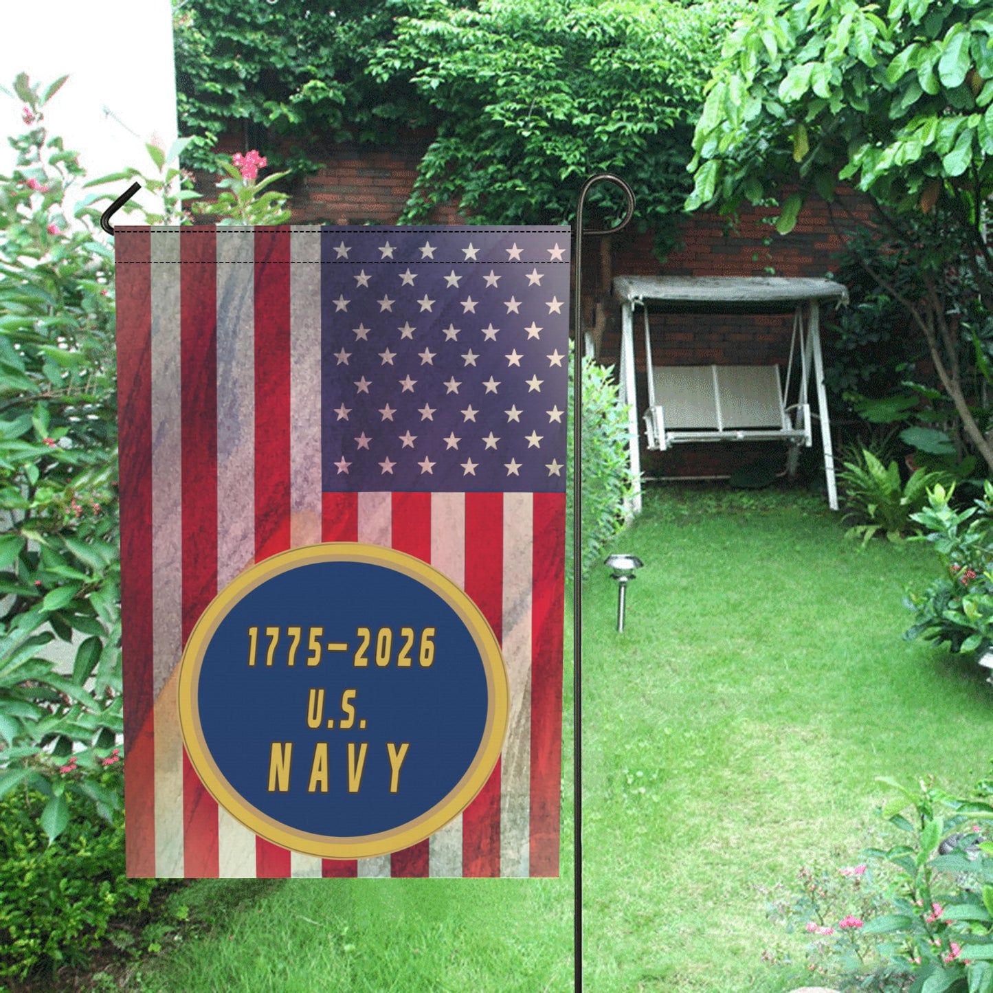 America 250 Garden Flag | Honoring Those Who Serve & Protect