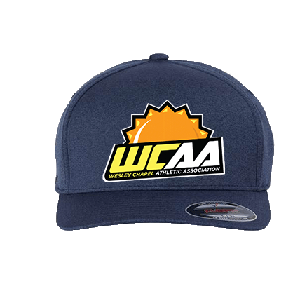 Flexfit Unipanel Melange Hats for WCAA Fully Fitted Hat Logo Printed - Miniaday Designs, LLC.