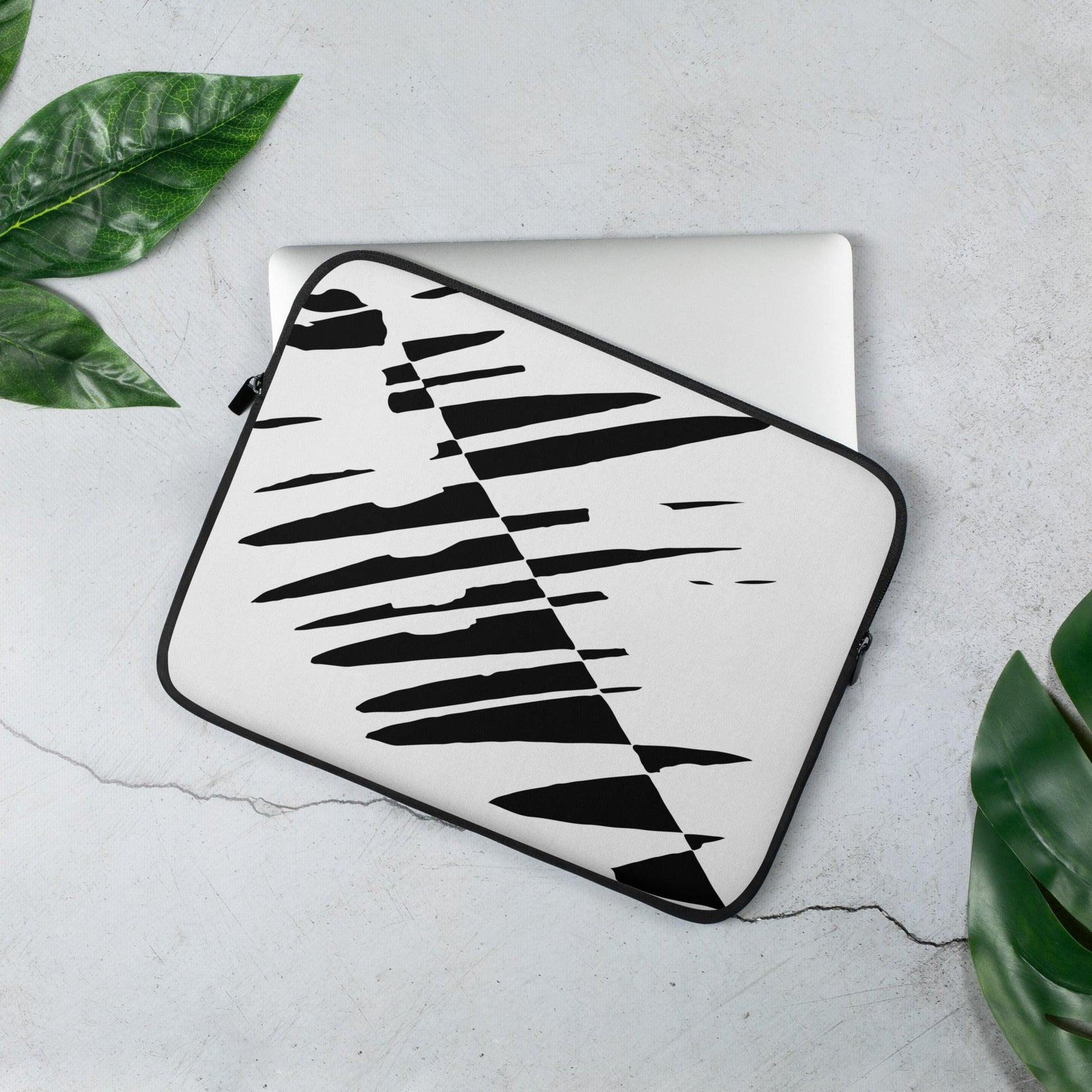 Miniaday Designs Laptop Sleeve City Shadows by Ryan Black - Miniaday Designs, LLC.