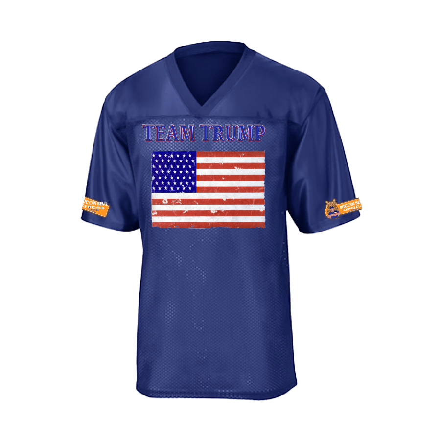 Team Trump Bitcoin Ben Sarasota Sport Tek Jersey ST 307 - Miniaday Designs, LLC.