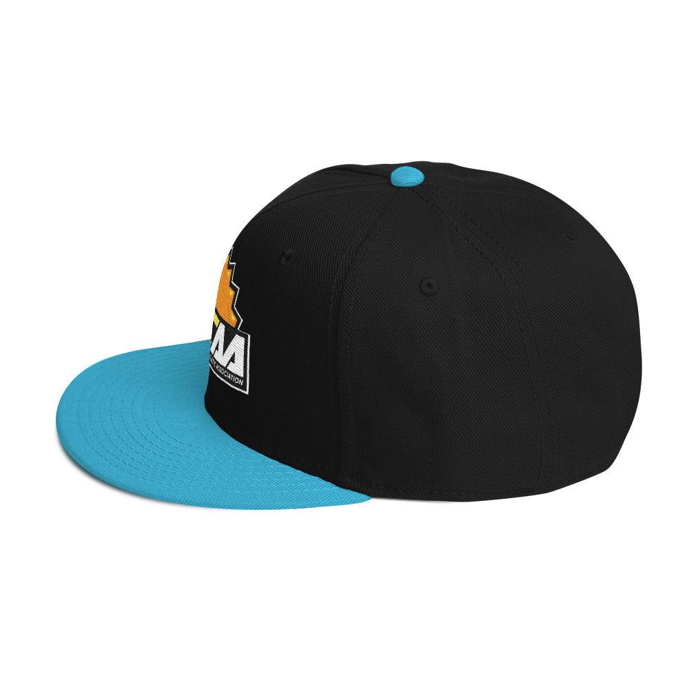 WCAA Snapback Hat EMBROIDERED - Miniaday Designs, LLC.