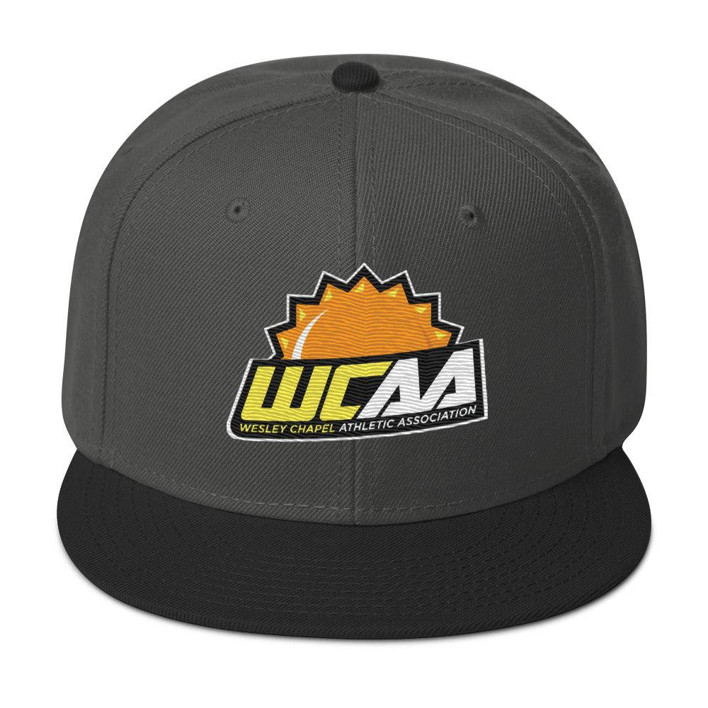WCAA Snapback Hat EMBROIDERED - Miniaday Designs, LLC.