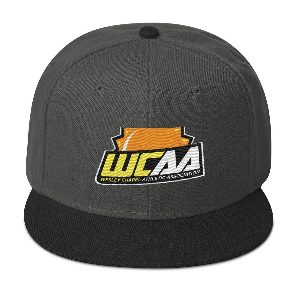 WCAA Snapback Hat EMBROIDERED - Miniaday Designs, LLC.