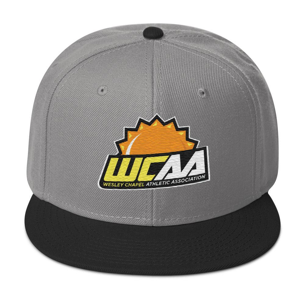 WCAA Snapback Hat EMBROIDERED - Miniaday Designs, LLC.