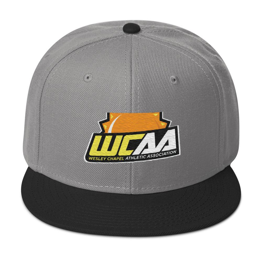 WCAA Snapback Hat EMBROIDERED - Miniaday Designs, LLC.