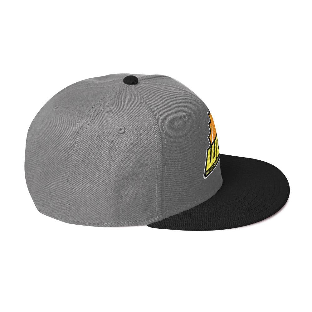 WCAA Snapback Hat EMBROIDERED - Miniaday Designs, LLC.