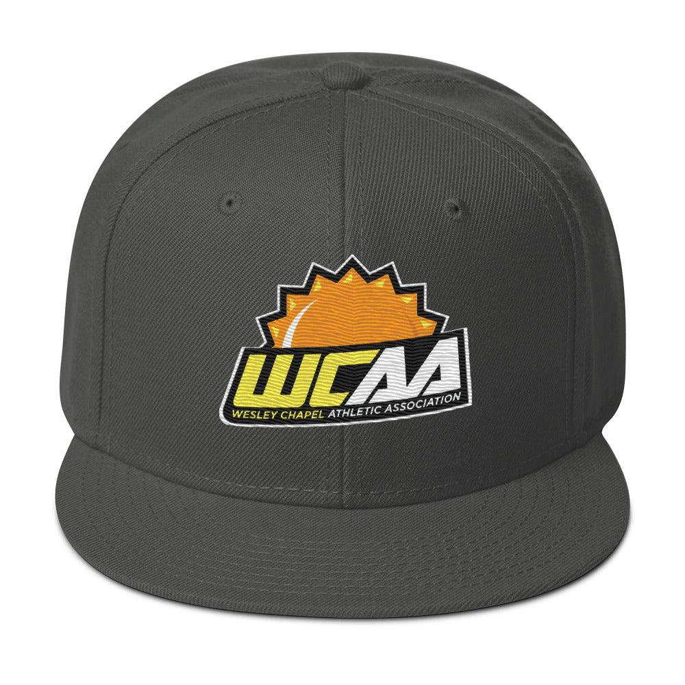WCAA Snapback Hat EMBROIDERED - Miniaday Designs, LLC.