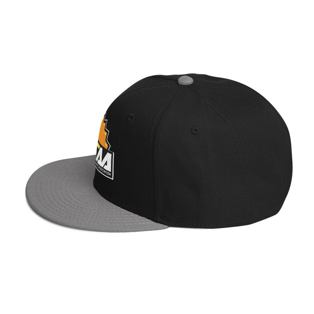 WCAA Snapback Hat EMBROIDERED - Miniaday Designs, LLC.