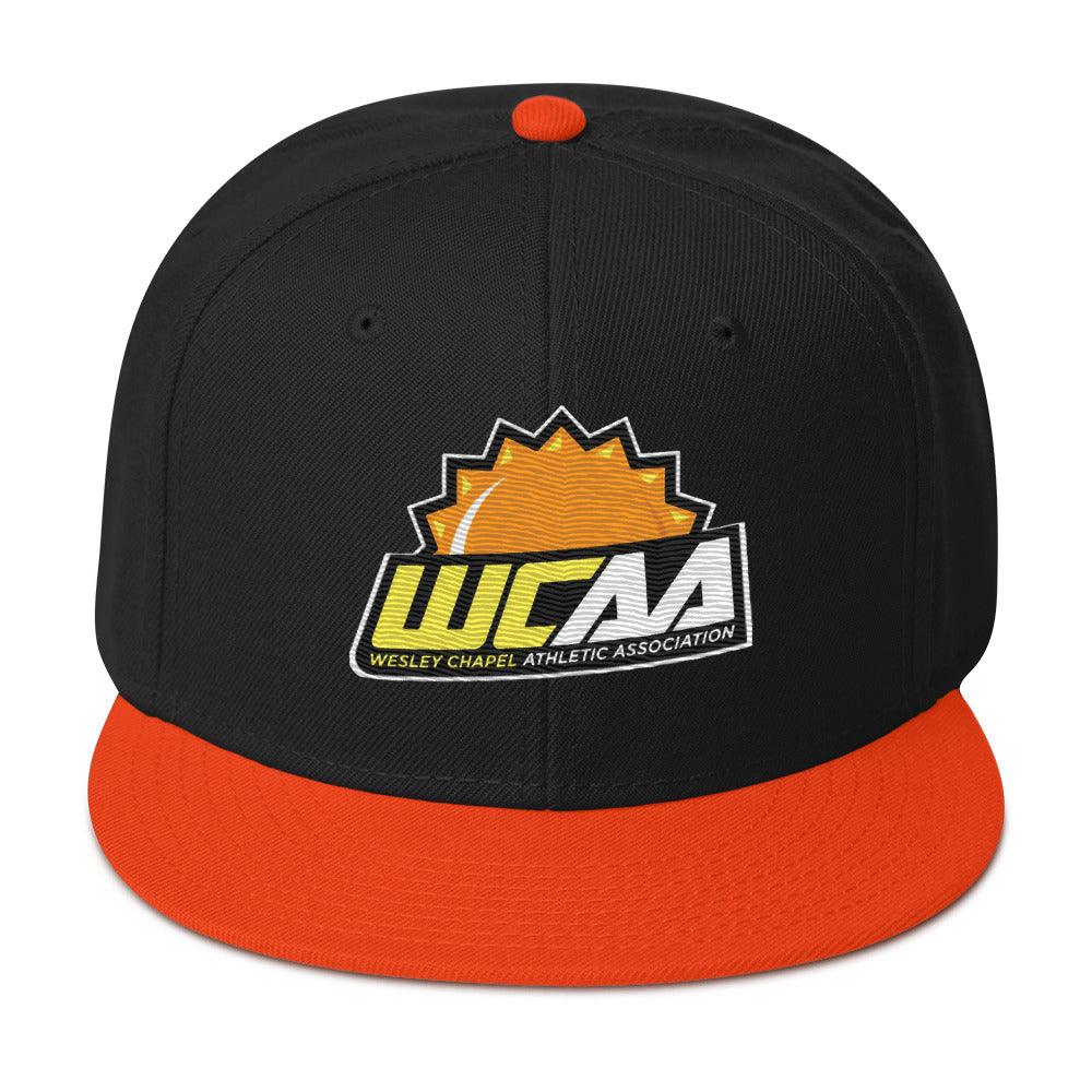 WCAA Snapback Hat EMBROIDERED - Miniaday Designs, LLC.