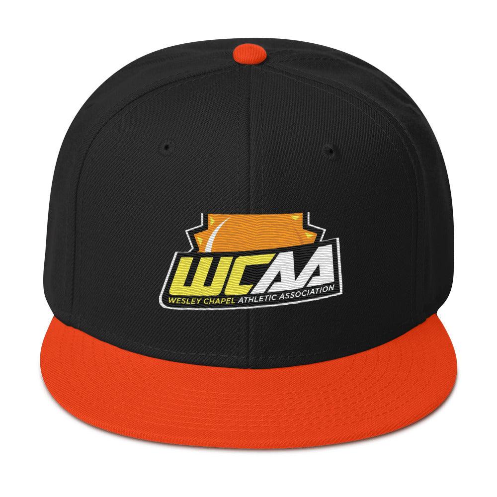 WCAA Snapback Hat EMBROIDERED - Miniaday Designs, LLC.