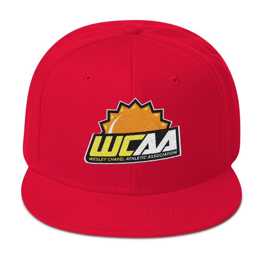 WCAA Snapback Hat EMBROIDERED - Miniaday Designs, LLC.
