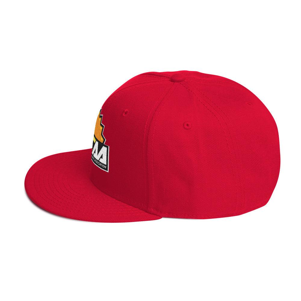 WCAA Snapback Hat EMBROIDERED - Miniaday Designs, LLC.