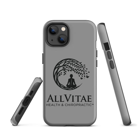 Allvitae Black on Gray Tough Case for iPhone®
