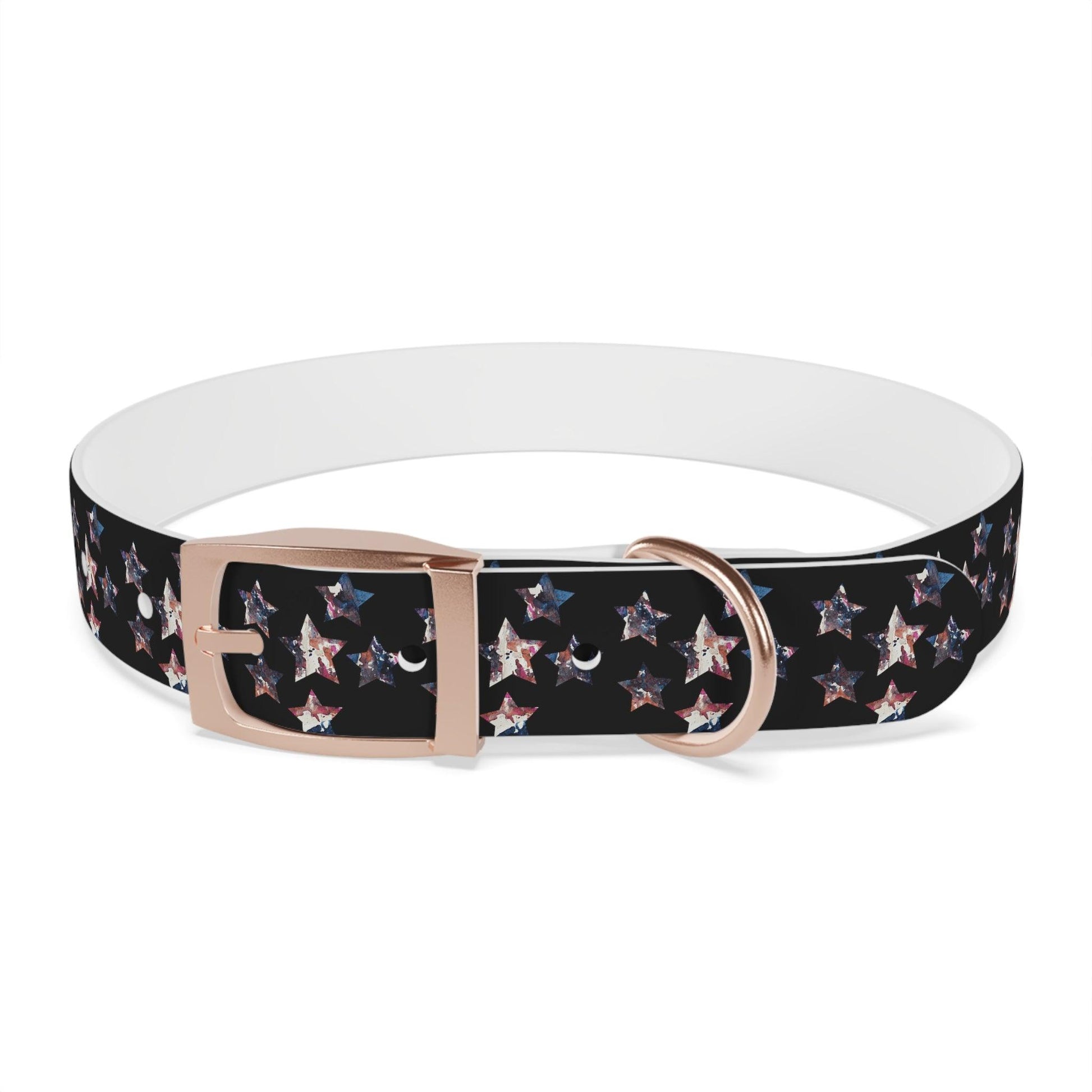 Miniaday Designs Dog Collar Black Americana - Miniaday Designs, LLC.
