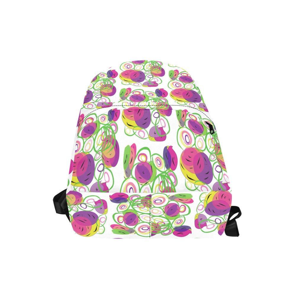 Miniaday Designs Unisex Nylon Backpack Whimsical Dance - Miniaday Designs, LLC.