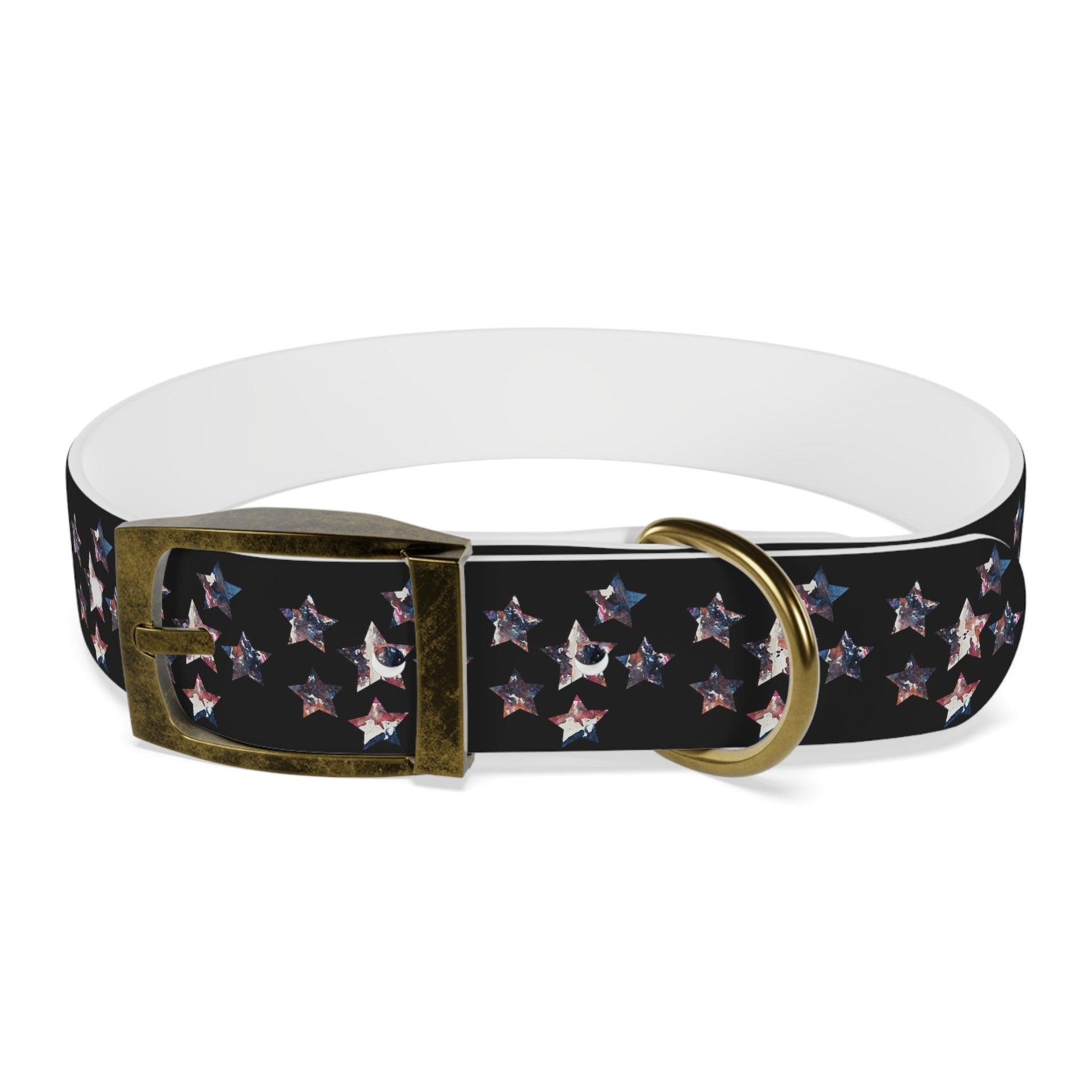 Miniaday Designs Dog Collar Black Americana - Miniaday Designs, LLC.
