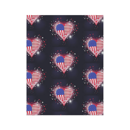 Miniaday Designs Garden & House Banner Starry Hearts - Miniaday Designs, LLC.