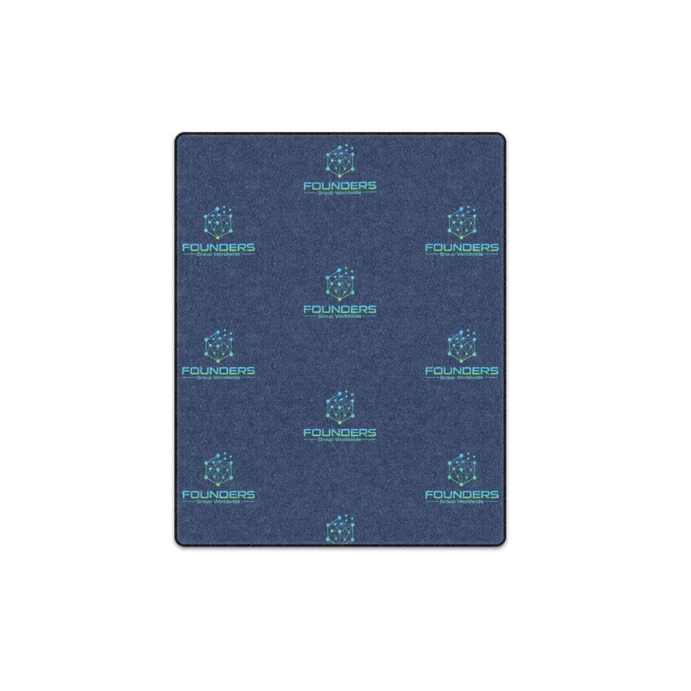 Miniaday Designs Founder's Group Blanket/Throw 40"x50" Blue - Miniaday Designs, LLC.