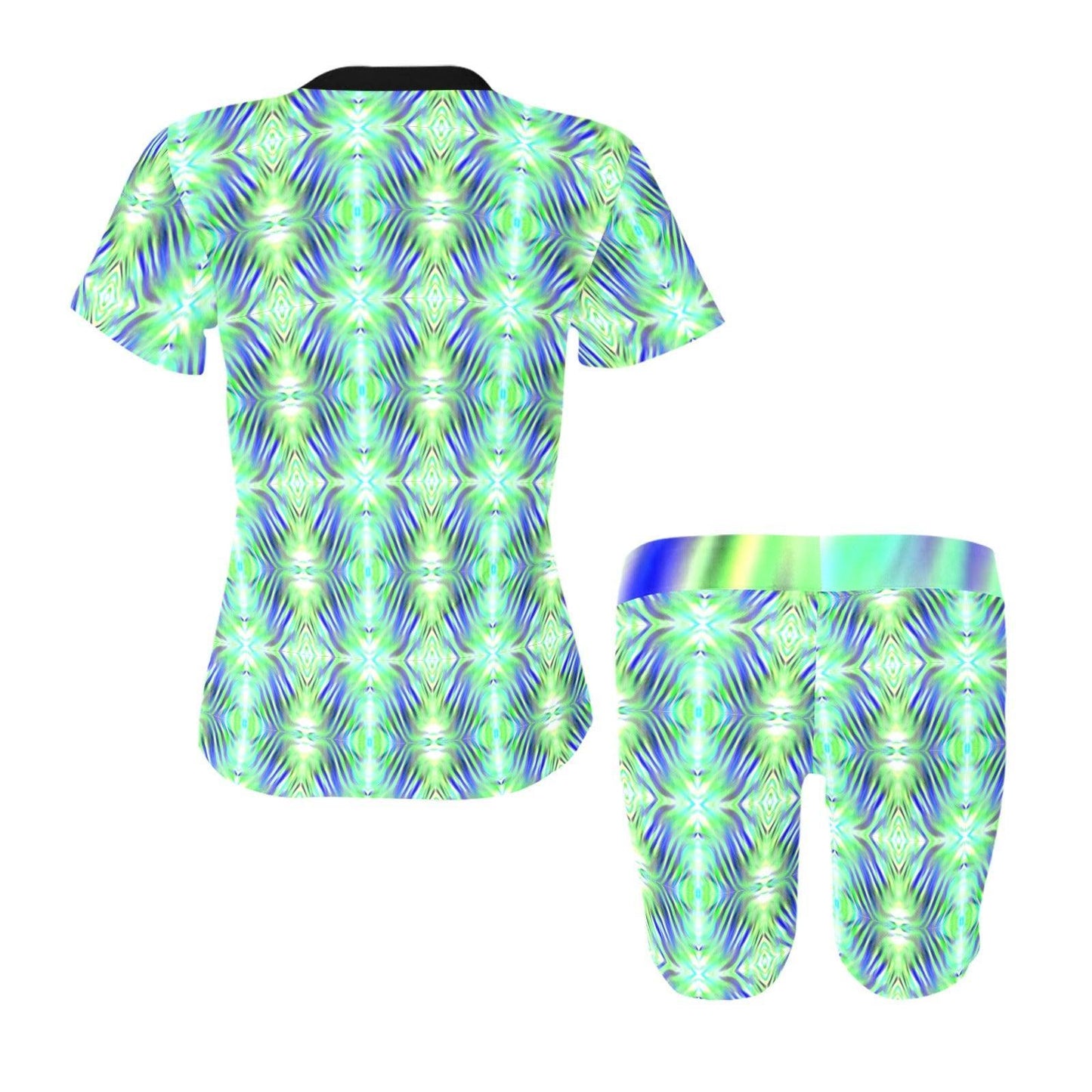 Miniaday Designs Yoga Bodycon Set Kaleidoscope Vision - Miniaday Designs, LLC.
