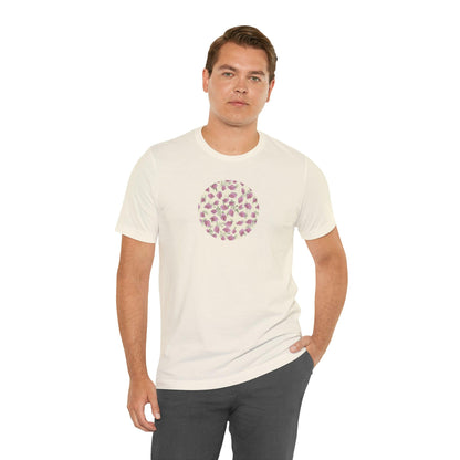 Romantic Rosette Reverie Collection by Miniaday Designs, LLC. Women's Jersey Short Sleeve Tee (S-3XL) - Miniaday Designs, LLC.