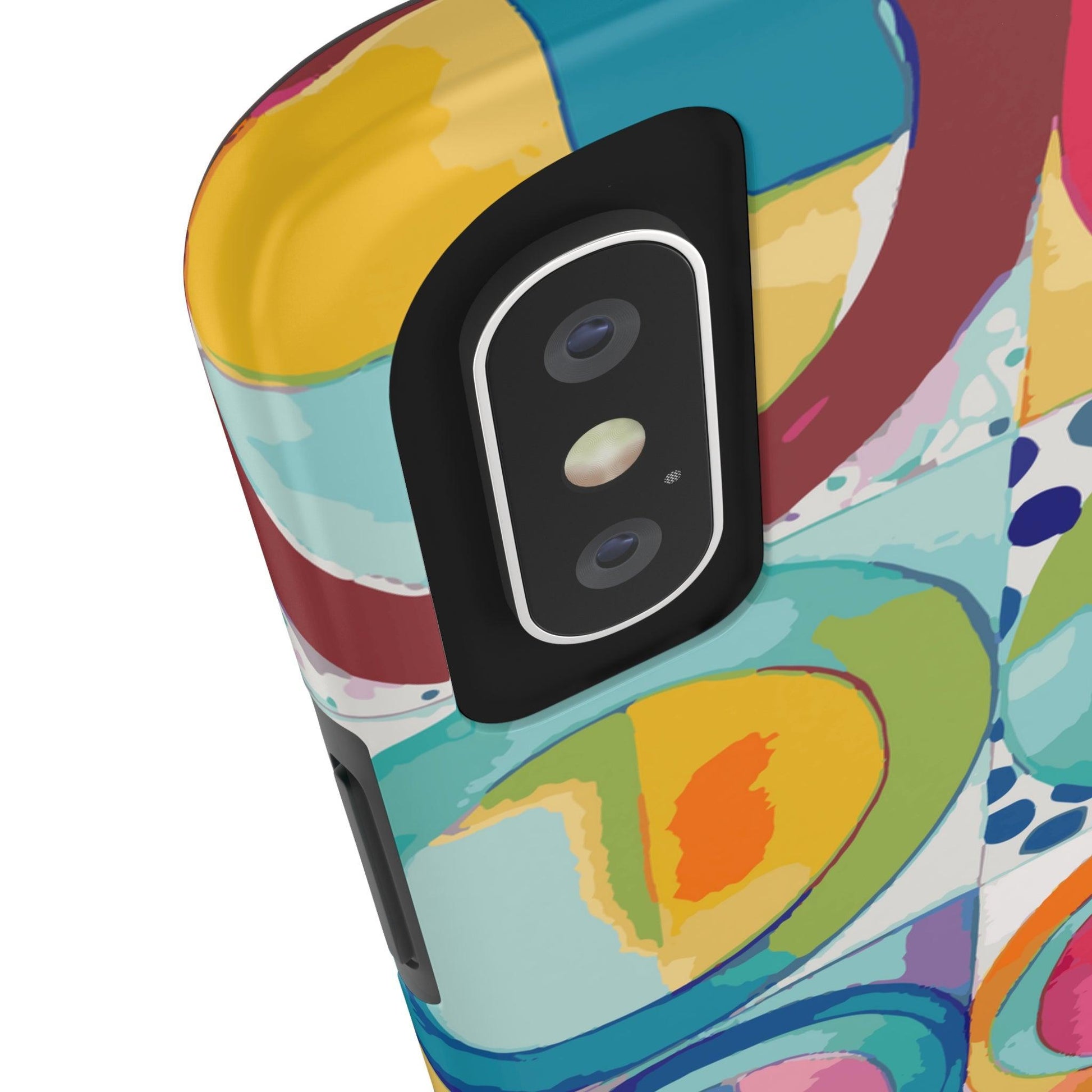Vibrant Circle Mosaic Collection by Miniaday Designs, LLC. Tough Phone Cases, Case-Mate - Miniaday Designs, LLC.