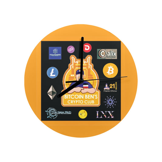 Miniaday diseña relojes Bitcoin Ben Logo 2 opciones