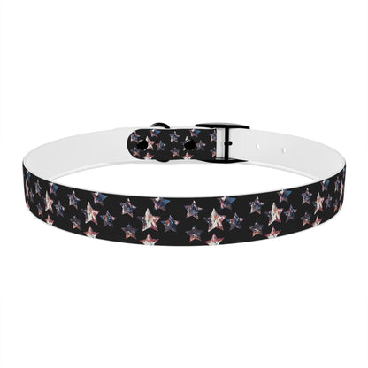Miniaday Designs Dog Collar Black Americana - Miniaday Designs, LLC.