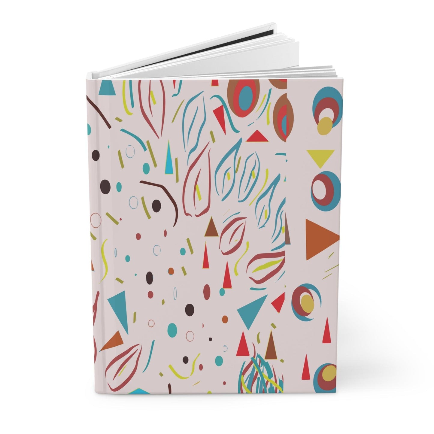 Nostalgic Confetti Carnival Collection by Miniaday Designs, LLC. Hardcover Journal Matte - Miniaday Designs, LLC.
