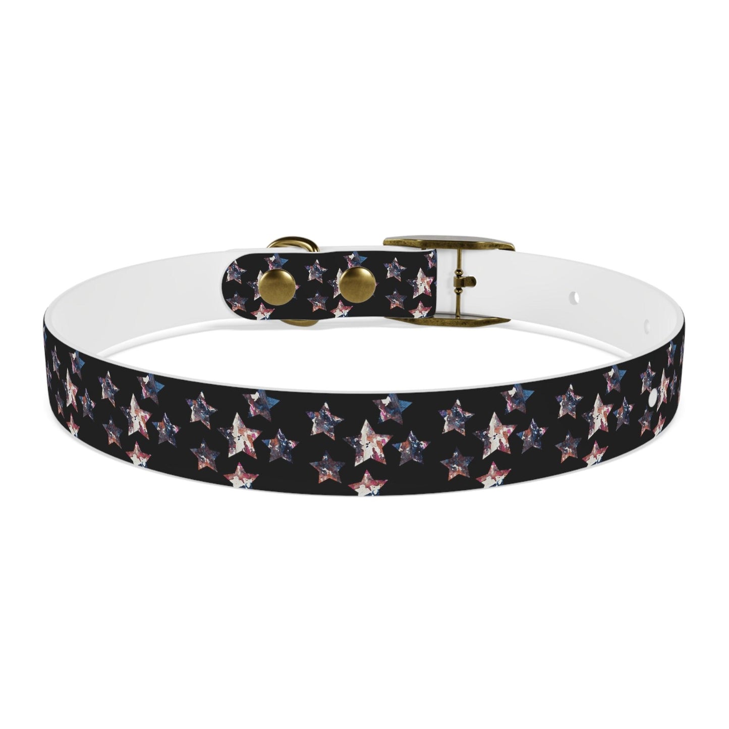 Miniaday Designs Dog Collar Black Americana - Miniaday Designs, LLC.