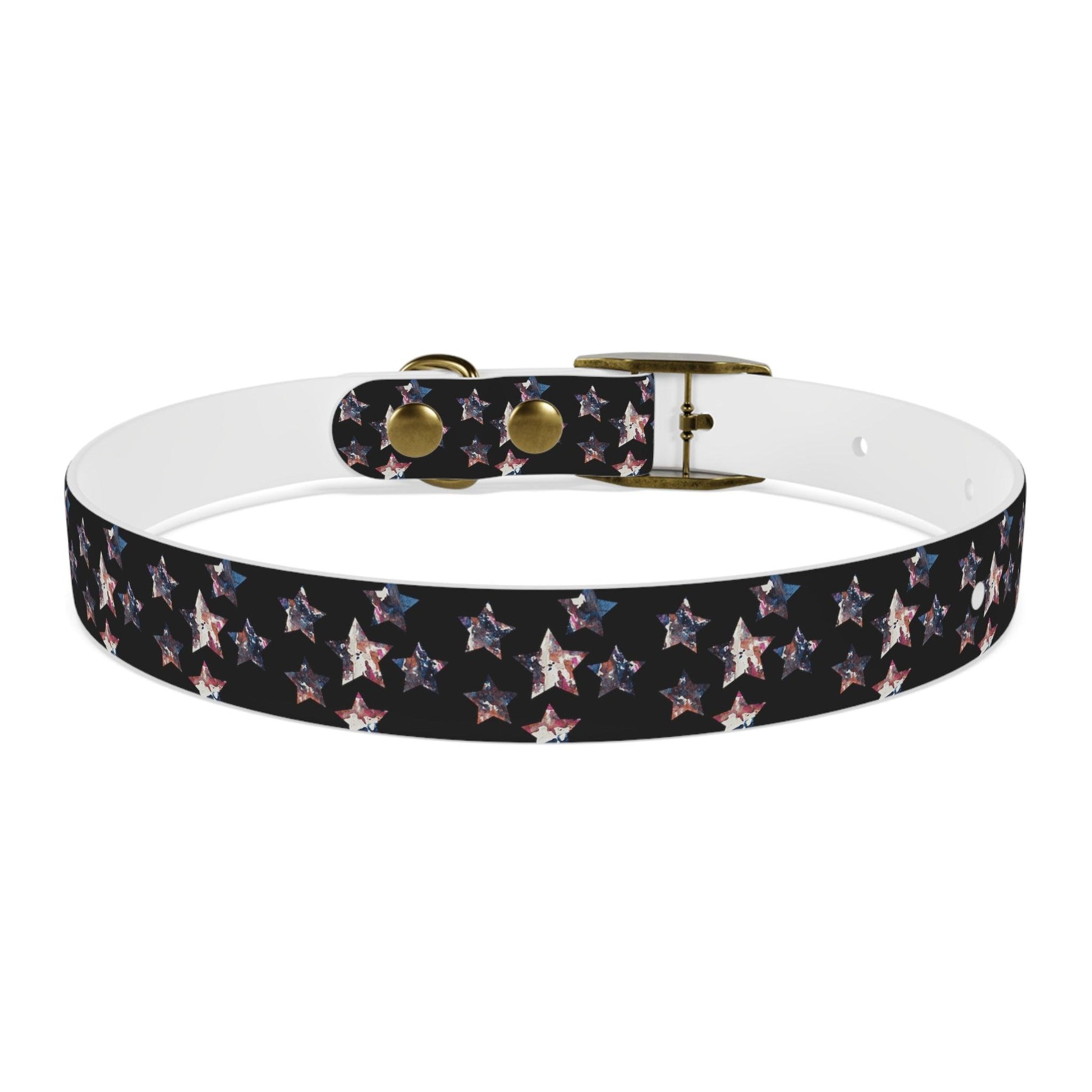Miniaday Designs Dog Collar Black Americana - Miniaday Designs, LLC.