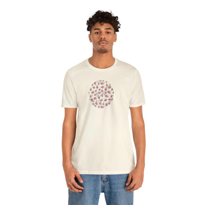 Romantic Rosette Reverie Collection by Miniaday Designs, LLC. Women's Jersey Short Sleeve Tee (S-3XL) - Miniaday Designs, LLC.