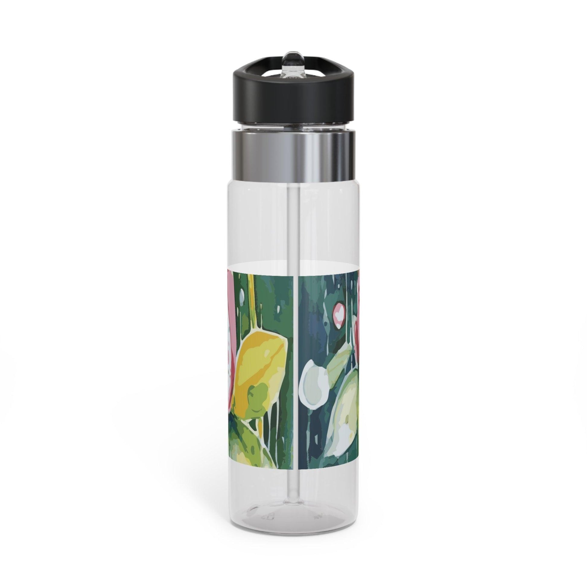 Rain-kissed Lotus Whimsy Collection by Miniaday Designs, LLC. Kensington Tritan™ Sport Bottle, 20oz - Miniaday Designs, LLC.