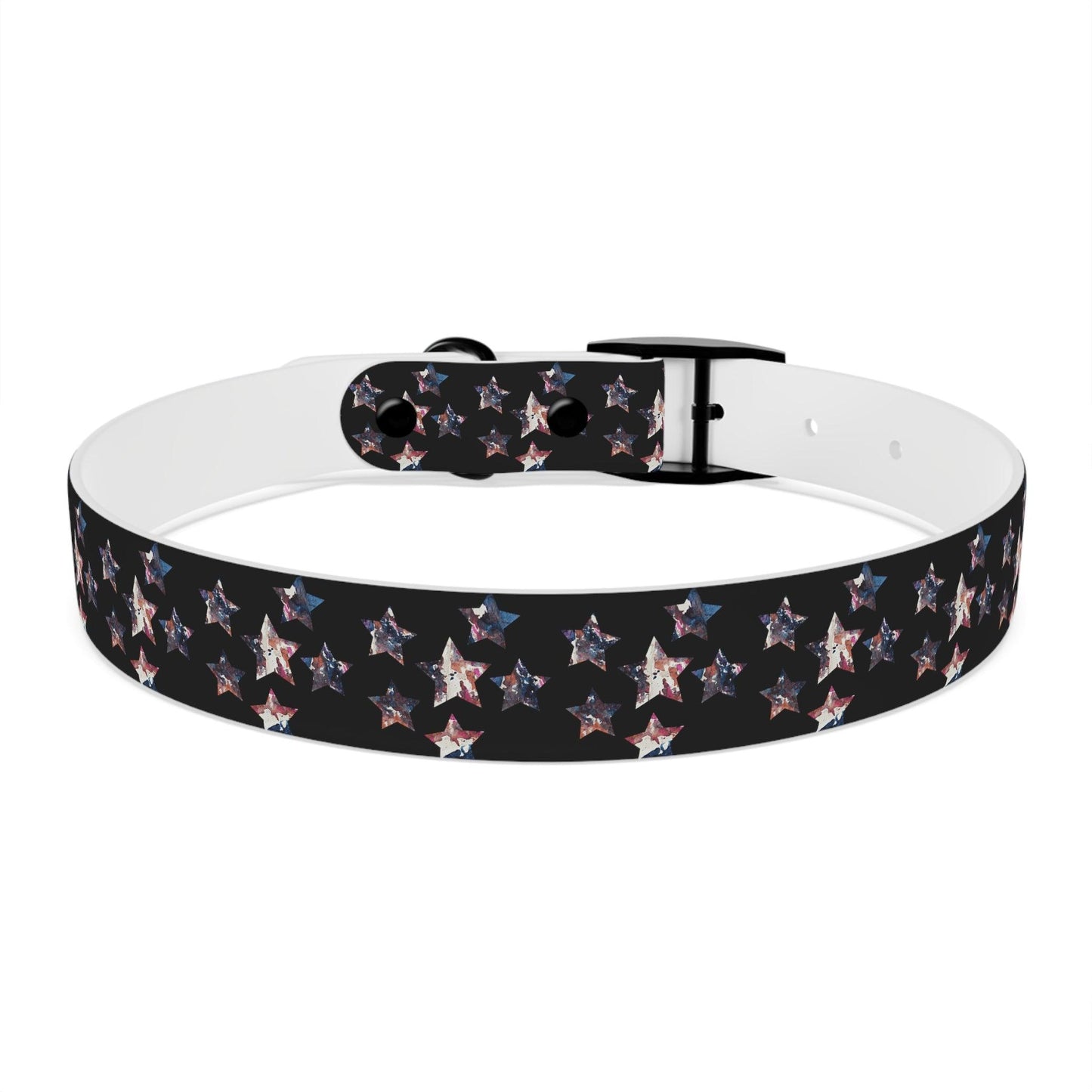 Miniaday Designs Dog Collar Black Americana - Miniaday Designs, LLC.