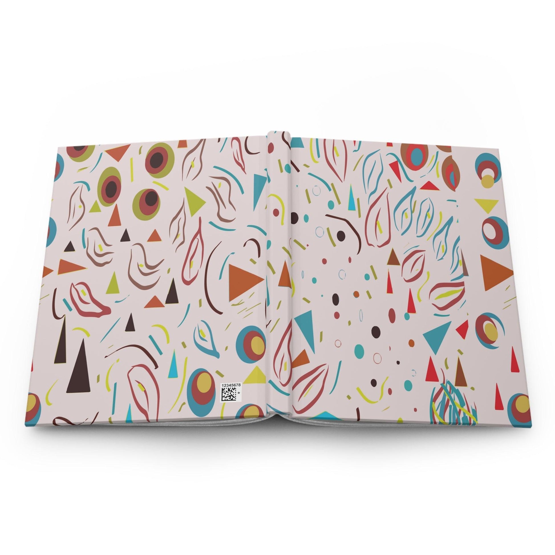 Nostalgic Confetti Carnival Collection by Miniaday Designs, LLC. Hardcover Journal Matte - Miniaday Designs, LLC.