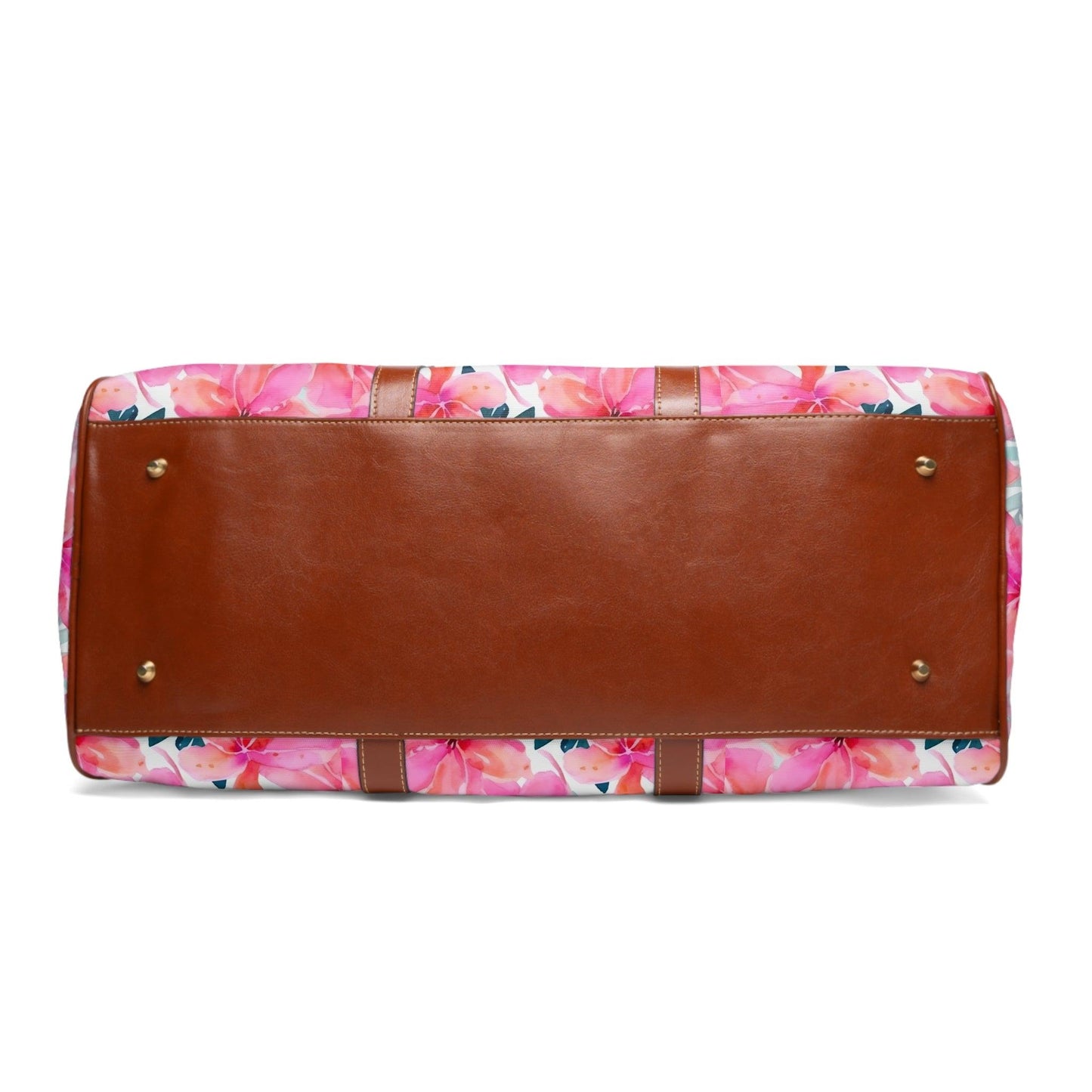 Hibiscus Whimsy Collection by Miniaday Designs, LLC. Waterproof Travel Bag - Miniaday Designs, LLC.