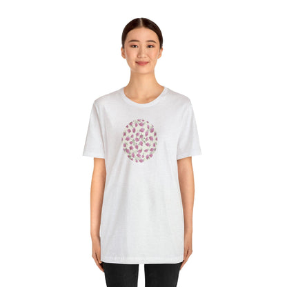 Romantic Rosette Reverie Collection by Miniaday Designs, LLC. Women's Jersey Short Sleeve Tee (S-3XL) - Miniaday Designs, LLC.
