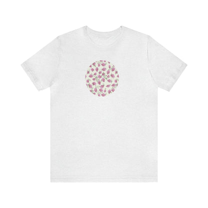 Romantic Rosette Reverie Collection by Miniaday Designs, LLC. Women's Jersey Short Sleeve Tee (S-3XL) - Miniaday Designs, LLC.